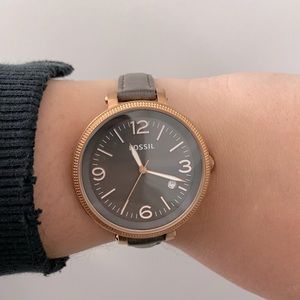 Fossil Heather Watch